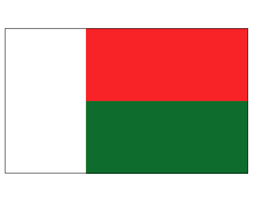 Eastern Africa Journalists Network EAJN flag of Madagascar